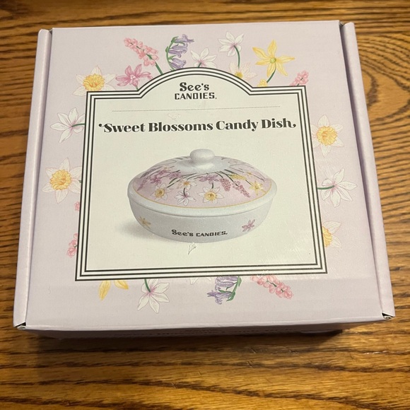See’s Candies Other - See's Candies Sweet Blossoms Candy Dish